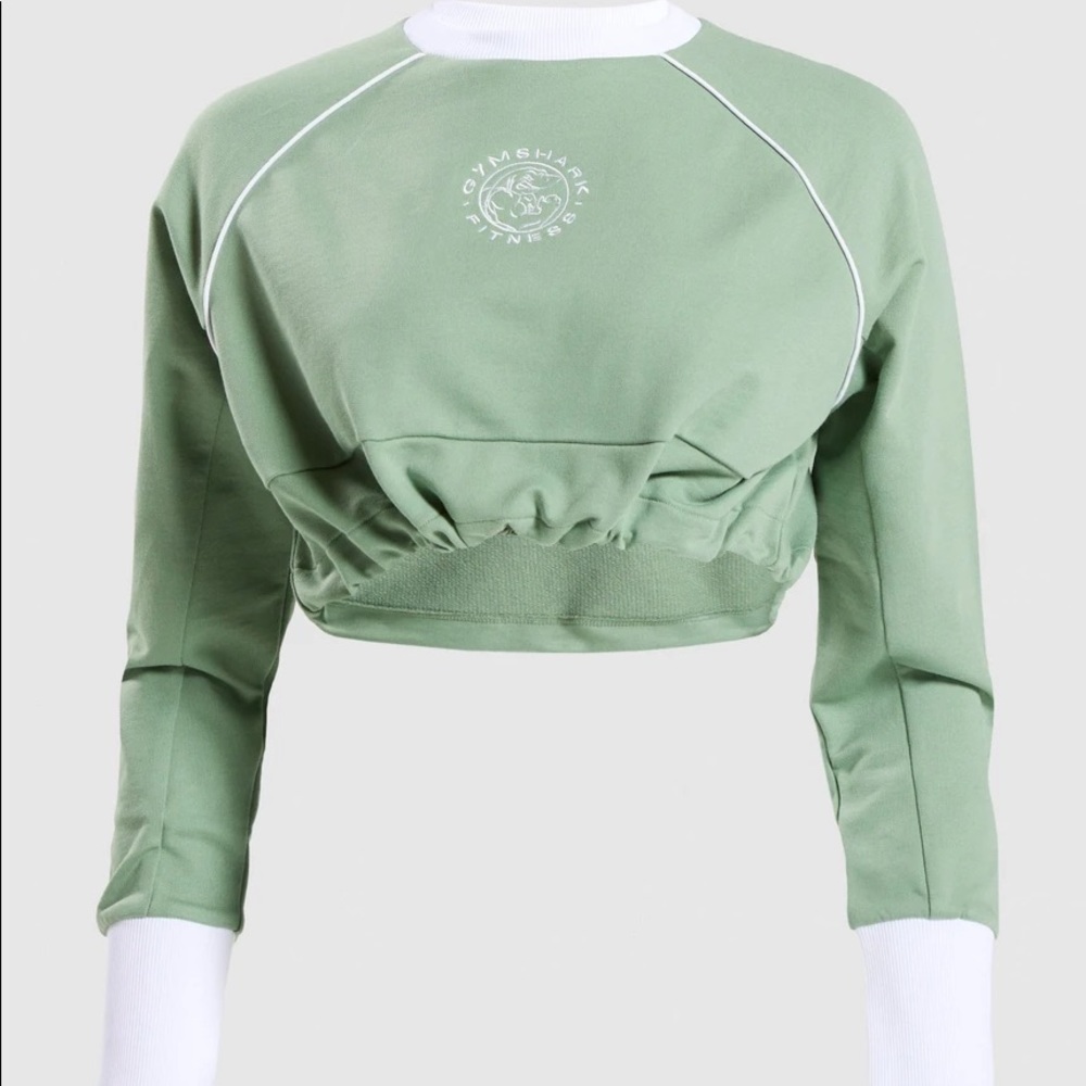 Gymshark Legacy Fitness Sweater Sage Green